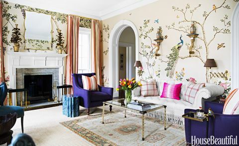 floral living room av celerie kemble og lindsey herod