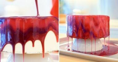 Jak vyrobit dort se zrcadlovou glazurou