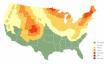 Ta mapa przewiduje, kiedy liście zmienią kolor w Twojej okolicy