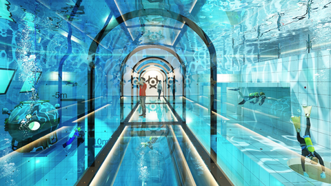 Deepspot stanie się najgłębszym basenem na świecie