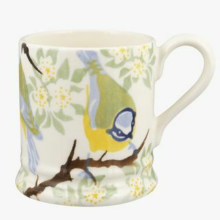Blossom & Blue Tits 12-Pint-Tasse