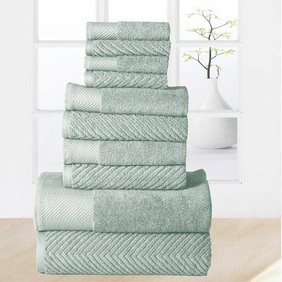 Affinity Linens 10-dijelni set ručnika