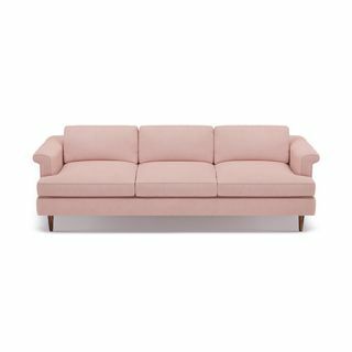 „Blush Velvet“ vidurio amžiaus sofa