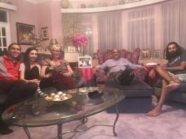 Gogglebox-fans verdeeld over de roze woonkamer-make-over van de familie Michael