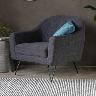 Kamila Accent Chair i svart