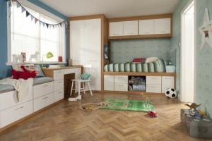Gyermekszobák: hogyan tervezzen meg egy jól megtervezett hálószobát