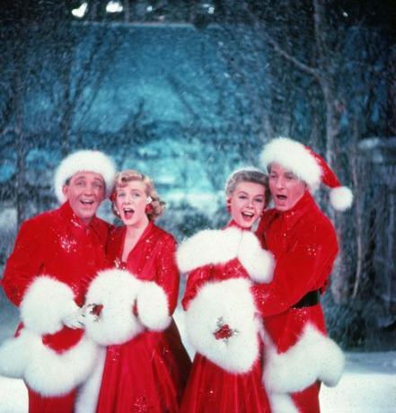 Bing Crosby balti Kalėdų aktoriai