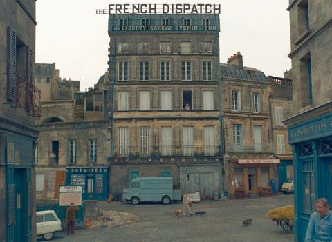 οι γαλλικές τοποθεσίες γυρισμάτων σκηνογραφίας παραγωγής Wes Anderson