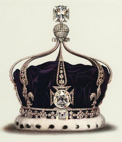 państwowa korona królowej Marii