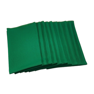Serviettes en tissu vert