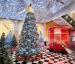 Christian Louboutin ontwerpt een kerstboom voor Claridge's