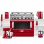 „KitchenAid“ 100 metų jubiliejaus širdžių karalienės raudonojoje kolekcijoje gausu „Passion Red“ prietaisų