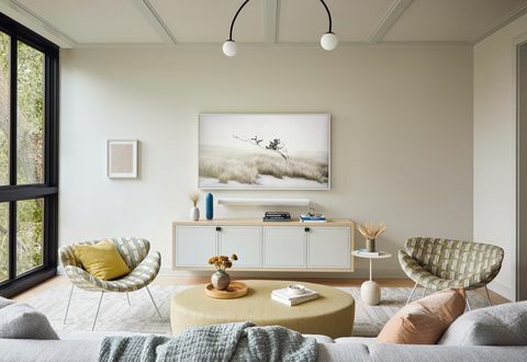 obývací pokoj s TV