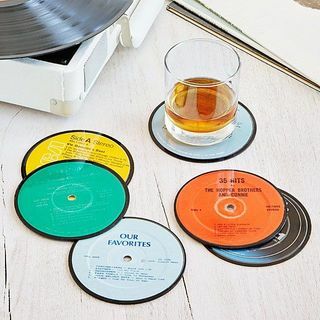 Sous-verres pour disques vinyles