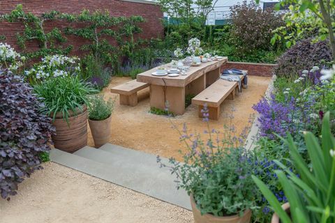 RHS Chatsworth Flower Show - Ogród Wedgwood zaprojektowany przez Jamiego Butterworth