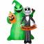 Amazon felfújható zöld Oogie Boogie Halloween dekoráció