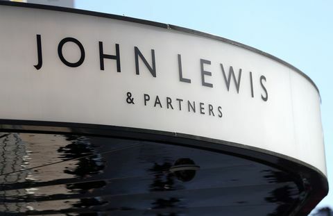 Didžiosios Britanijos ekonomikos mažmeninės prekybos pajamos John Lewis