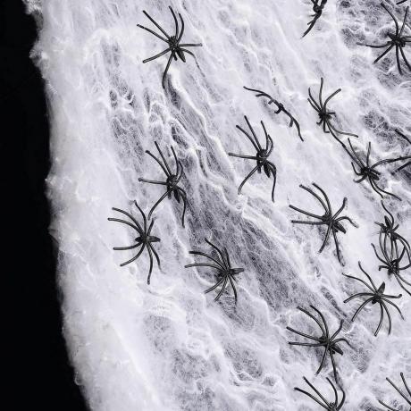 偽の蜘蛛の巣の装飾