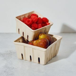 Керамическая корзина для ягод