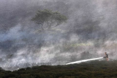 Saddleworth Moor vuur