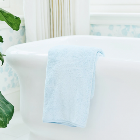 Asciugamano da bagno con bordo profilato