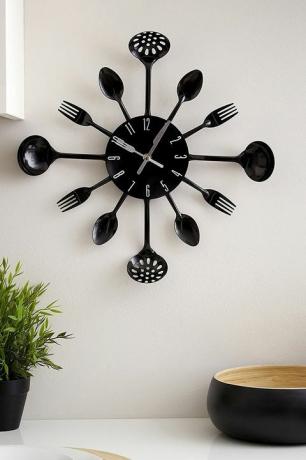 Horloge murale à couverts de Premier Housewares (17,89 £, Amazon)