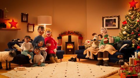 dfs ir sadarbojies ar ikonu izdomātu duetu, Wallace un Gromit, lai izveidotu jaunu jautru Ziemassvētku kampaņu