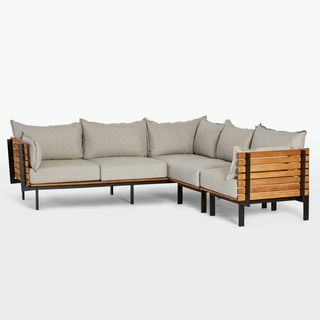 Sofa aus Jaspis-Teakholz