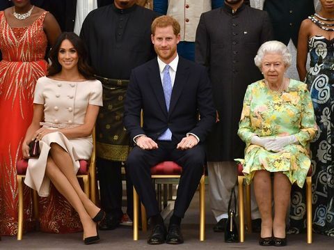 Njeno veličanstvo gosti slovesno podelitev nagrad mladih voditeljev zadnje kraljice