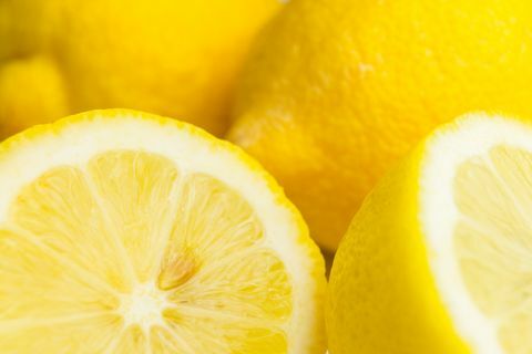 Пълнокадров кадър от лимони