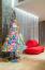Божићно дрвце на тему Алице ин Вондерланд у хотелу Сандерсон направљено је у потпуности од пластелина