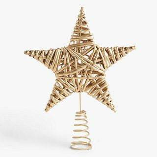 John Lewis & Partners Gemstone Forest Willow Star Tree Toppper