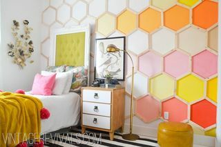 Δωμάτιο, κίτρινο, πορτοκαλί, εσωτερική διακόσμηση, τοίχος, ταπετσαρία, έπιπλα, ροζ, μοτίβο, σχέδιο, 