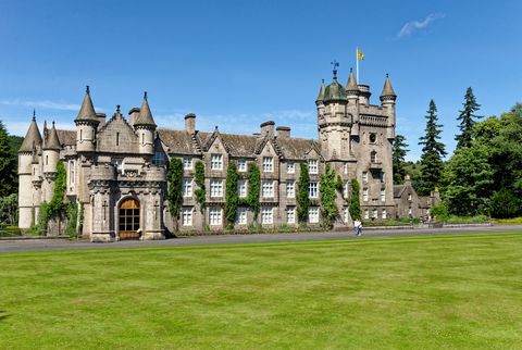 balmoral castle Skotijas karaliskās ģimenes rezidence