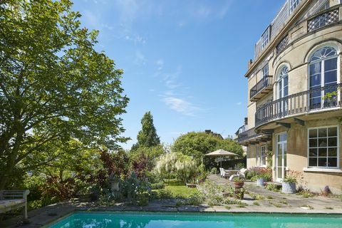 Denkmalgeschützte georgianische Villa Bathwick Hill zum Verkauf in Bath