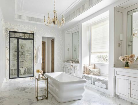 חדר אמבטיה לבן