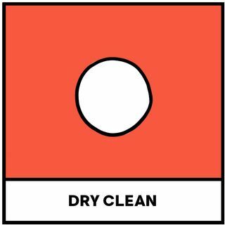 сухе чисте прання символ