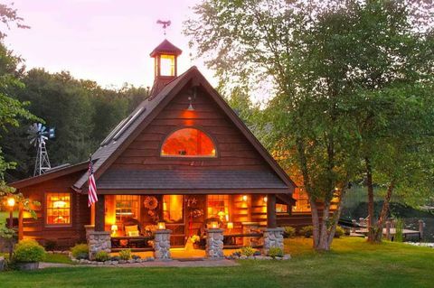 legtöbb repinált airbnb: vidéki kiruccanás, beach lake, pennsylvania