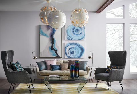 Dzīvojamā istaba, istaba, mēbeles, interjera dizains, zila, tirkīza, galds, grīda, apgaismojums, zilganzaļa, 