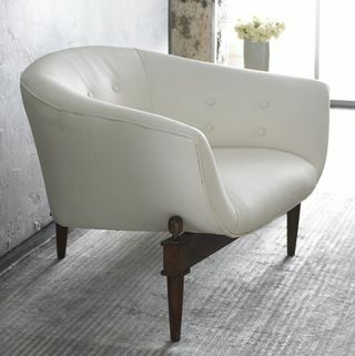 Witte Scoop Chair