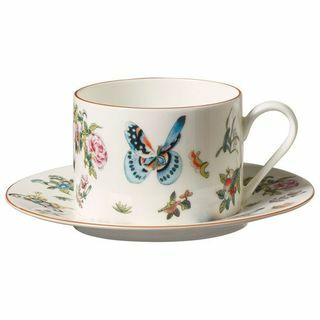 Adam Lippes Roseraie arbatos puodelis ir lėkštė