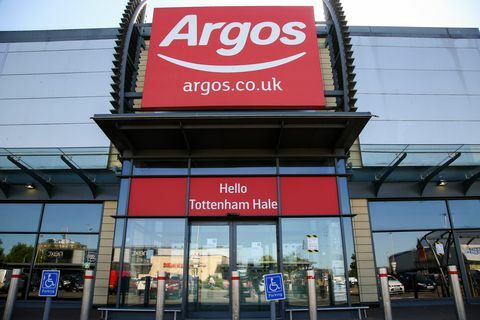 london, Storbritannia 20200529 argos logo sett på en av butikkene sine foto av dinendra hariasopa imageslightrocket via Getty Images