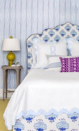 Blau, Bettwäsche, Bettlaken, Schlafzimmer, Bett, Bettbezug, Möbel, Textil, Gelb, Zimmer, 