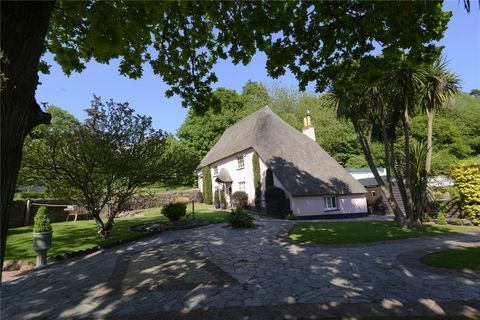 Rose Cottage untuk dijual di Desa Cockington