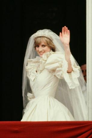 vestido de novia princesa diana