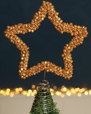 „Jingle Bell Star Tree Topper“