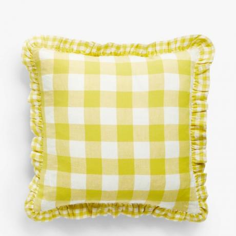 ANYDAY Gingham Check Cushion