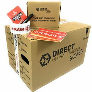 20 robuste scatole di imballaggio in cartone