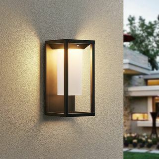 Lucande Eliel LED napelemes fali lámpa