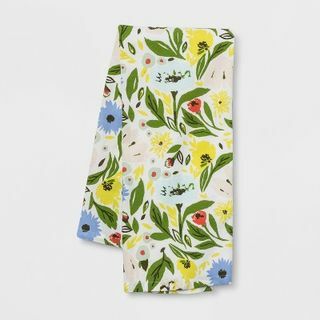 Кухонное полотенце с цветочным рисунком и плоским переплетением Opalhouse 